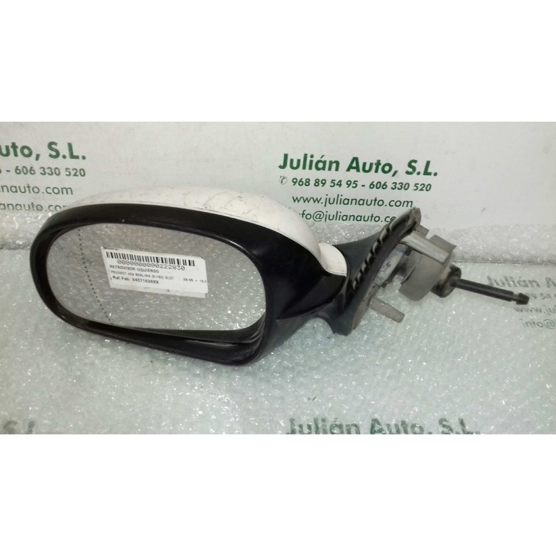 Recambio de retrovisor izquierdo para peugeot 406 berlina (s1/s2) sldt referencia OEM IAM 94571636XX  MANUAL