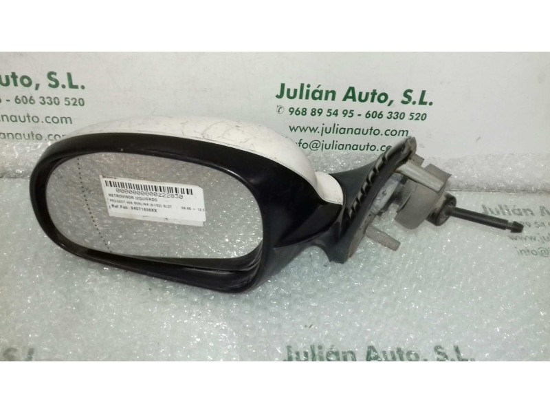Recambio de retrovisor izquierdo para peugeot 406 berlina (s1/s2) sldt referencia OEM IAM 94571636XX  MANUAL