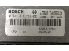Recambio de centralita motor uce para renault espace iv (jk0) expression referencia OEM IAM 8200311550 0281011724 BOSCH 2
