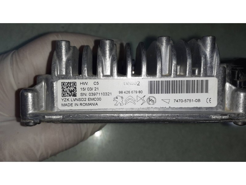 Recambio de modulo electronico para peugeot 3008 allure referencia OEM IAM 9842667980  