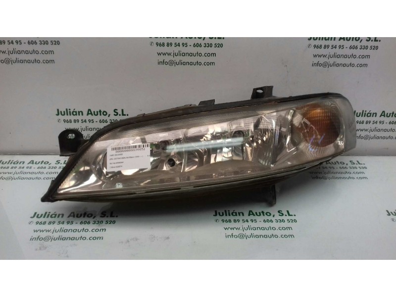 Recambio de faro izquierdo para opel vectra b berlina básico (1999) referencia OEM IAM 90586844  