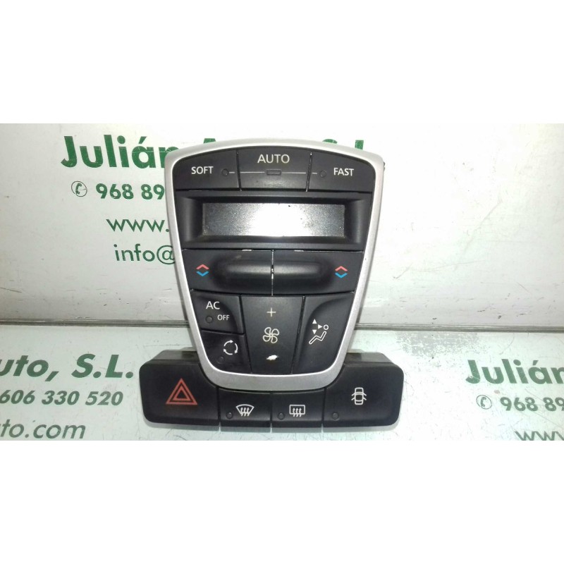 Recambio de mando climatizador para renault laguna iii 2.0 d referencia OEM IAM 275100002R A02000A8400001 