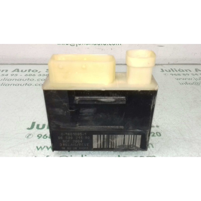 Recambio de caja precalentamiento para peugeot partner kombi active referencia OEM IAM 9652021180 018010951 