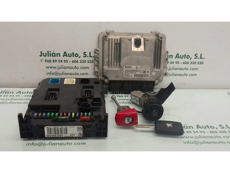 Recambio de centralita motor uce para peugeot 207 confort referencia OEM IAM 281013872  KIT - BOSCH