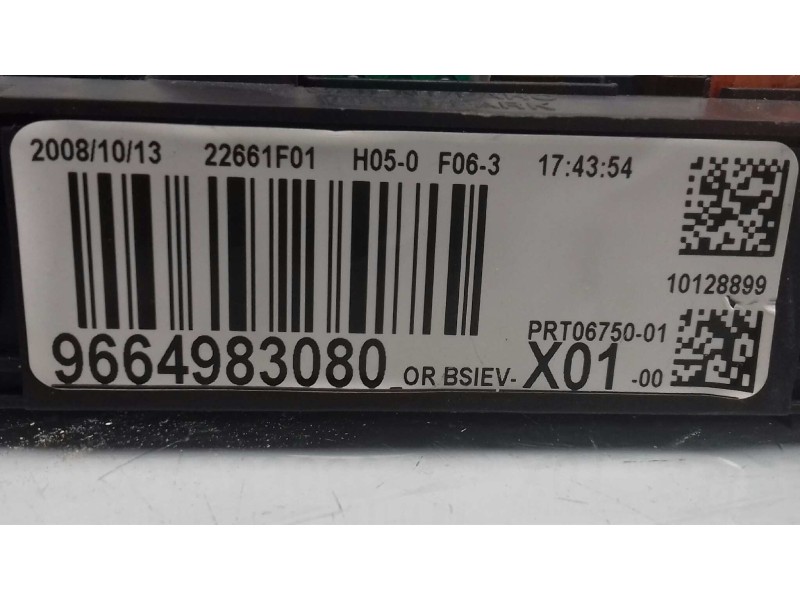 Recambio de centralita motor uce para peugeot 207 confort referencia OEM IAM 281013872  KIT - BOSCH