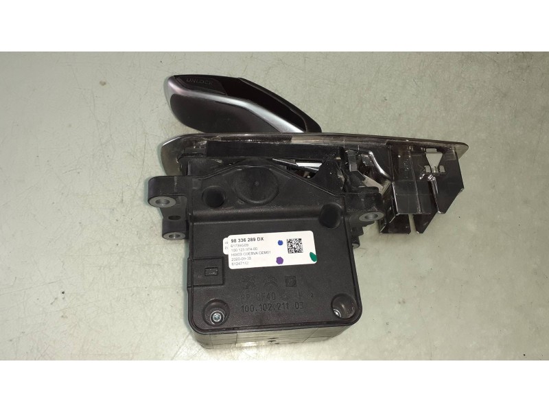 Recambio de palanca cambio para peugeot 3008 allure referencia OEM IAM 98336289DX 61739G09 61247112