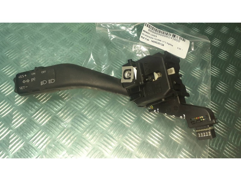 Recambio de mando luces para volkswagen touran (1t1) highline referencia OEM IAM 1K0953513A  