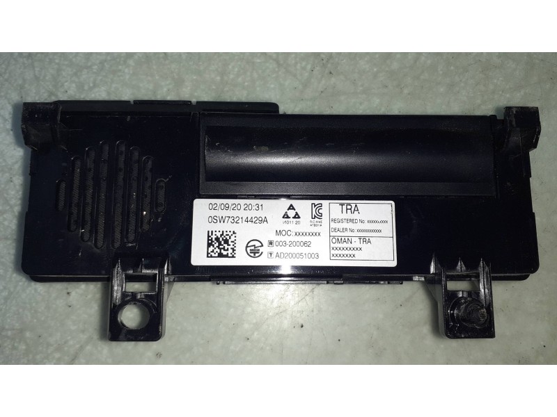 Recambio de modulo electronico para peugeot 3008 allure referencia OEM IAM 98393169 10R052146 
