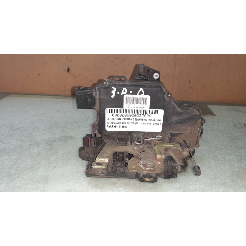 Recambio de cerradura puerta delantera izquierda para volkswagen new beetle (9c1/1c1) 1.9 tdi referencia OEM IAM 113689  