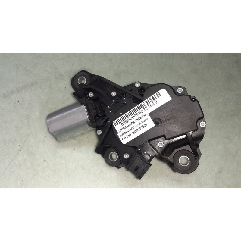 Recambio de motor limpia trasero para nissan qashqai (j10) acenta referencia OEM IAM 0390201820 28710JD000 BOSCH