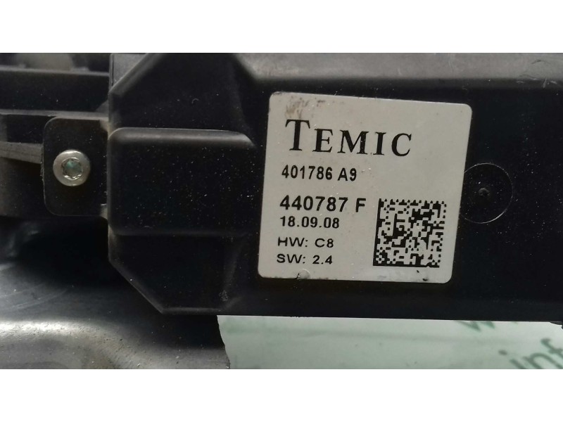 Recambio de elevalunas delantero izquierdo para peugeot 207 confort referencia OEM IAM 400917L 440787F ELECTRICO