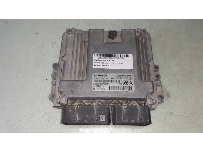 Recambio de centralita motor uce para peugeot 3008 allure referencia OEM IAM 0261S1023L 9839120680 BOSCH