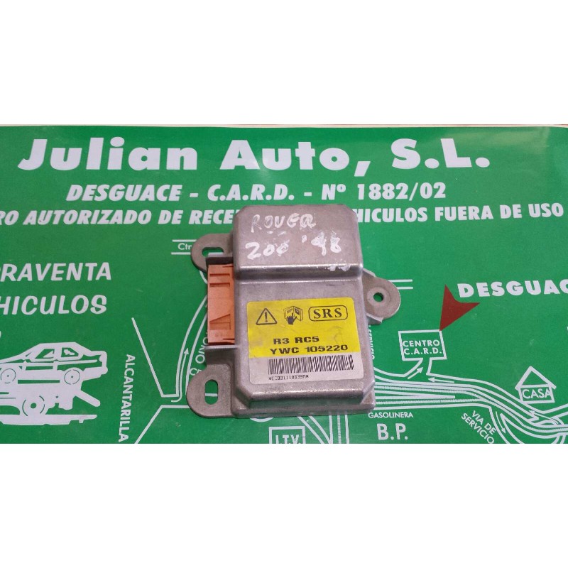 Recambio de centralita airbag para mg rover serie 200 (rf) 214 si (3-ptas.) referencia OEM IAM 105220 ROVER 200 