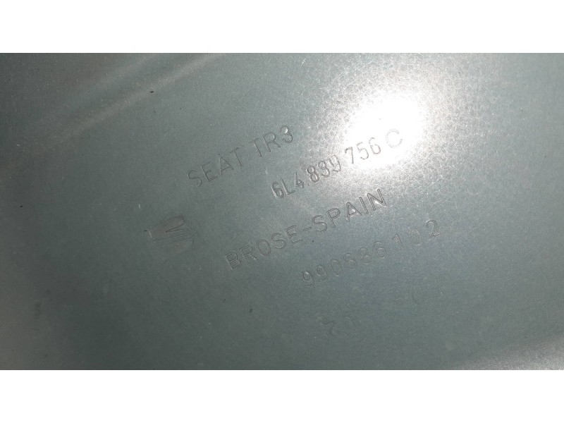 Recambio de elevalunas trasero derecho para seat ibiza (6l1) 1.9 tdi referencia OEM IAM 6L4839752 6L4839756C 