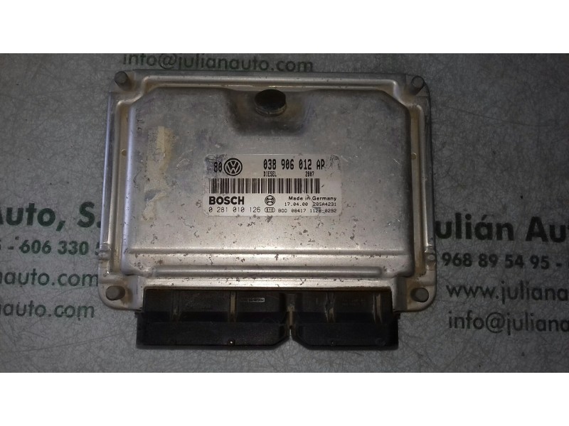 Recambio de centralita motor uce para volkswagen golf iv berlina (1j1) básico referencia OEM IAM 038906012AP 038906012 028101012 Recambio de centralita motor uce para volkswagen golf iv berlina (1j1) básico referencia OEM IAM 038906012AP 038906012 028101012