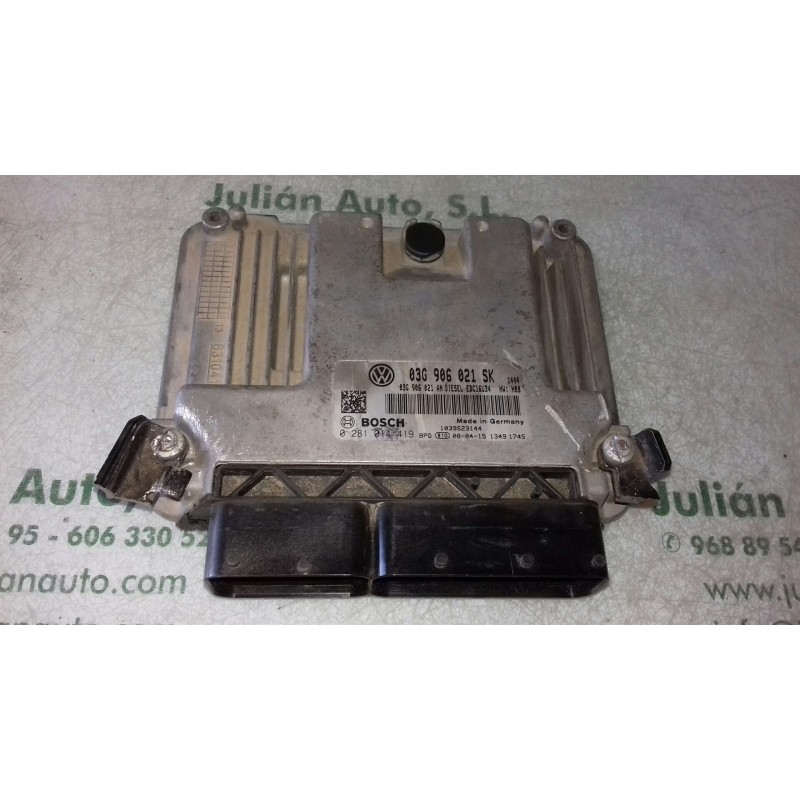 Recambio de centralita motor uce para seat altea xl (5p5) reference referencia OEM IAM 03G906021SK 03G906021 0281014419