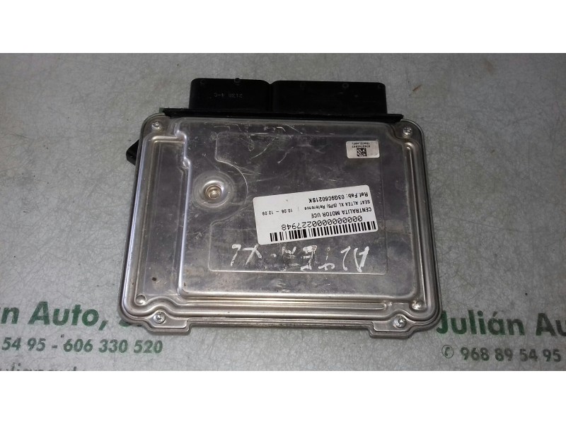 Recambio de centralita motor uce para seat altea xl (5p5) reference referencia OEM IAM 03G906021SK 03G906021 0281014419