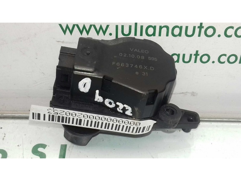 Recambio de motor calefaccion para peugeot 207 confort referencia OEM IAM F663746XD  VALEO