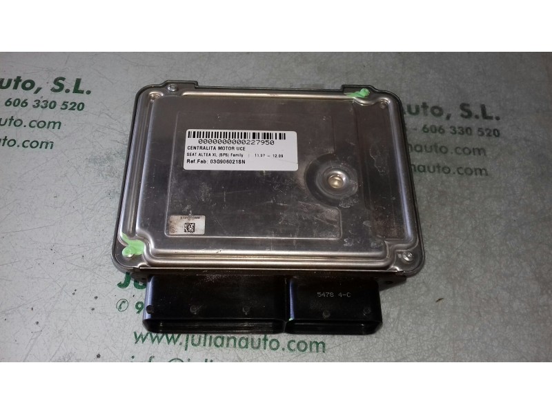 Recambio de centralita motor uce para seat altea xl (5p5) family referencia OEM IAM 03G906021SN 03G906021 0281014418