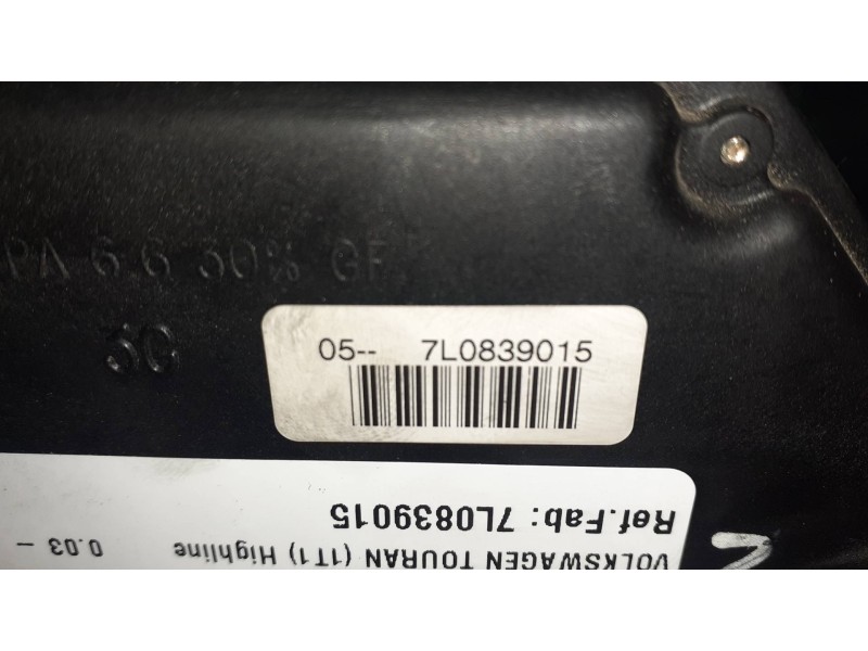 Recambio de cerradura puerta trasera izquierda para volkswagen touran (1t1) highline referencia OEM IAM 7L0839015  