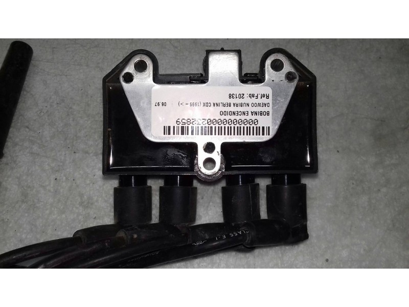 Recambio de bobina encendido para daewoo nubira berlina cdx (1999) referencia OEM IAM 20138 4 PINES BREMI