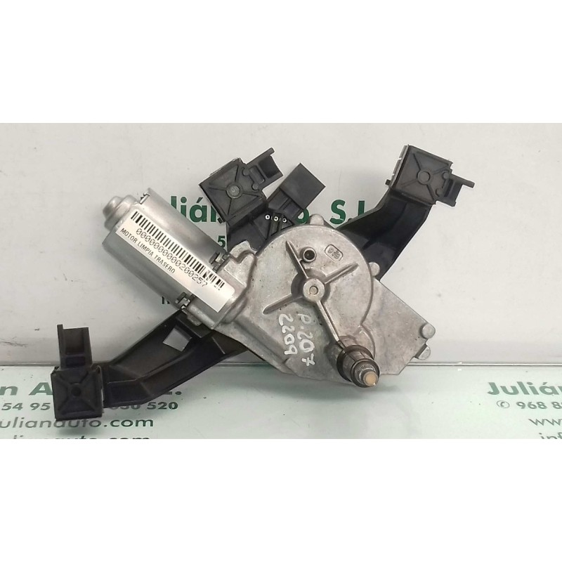 Recambio de motor limpia trasero para peugeot 207 confort referencia OEM IAM 9652418780 0390201813 BOSCH