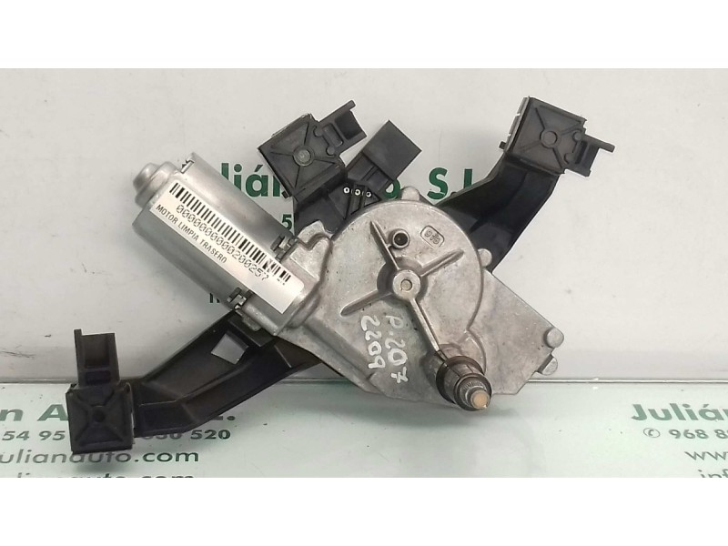 Recambio de motor limpia trasero para peugeot 207 confort referencia OEM IAM 9652418780 0390201813 BOSCH