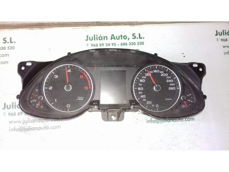 Recambio de cuadro instrumentos para audi a4 ber. (b8) básico referencia OEM IAM 8K0820931C 503002422404 MAGNETI MARELLI