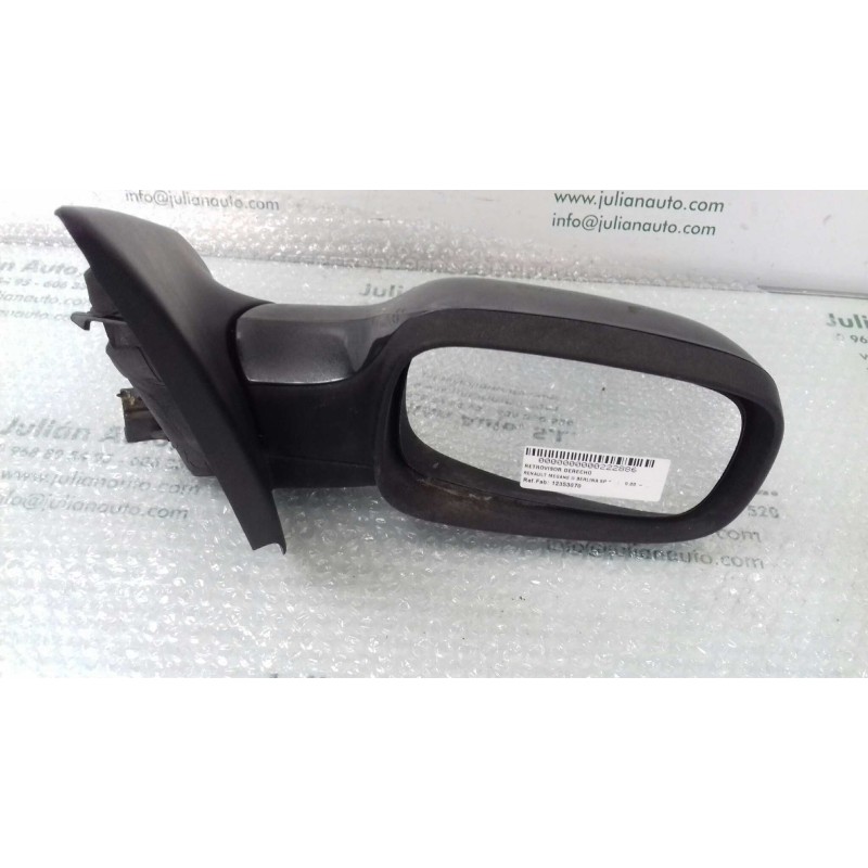 Recambio de retrovisor derecho para renault megane ii berlina 5p authentique referencia OEM IAM 12353070  ELECTRICO