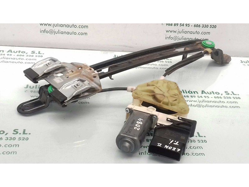 Recambio de elevalunas trasero izquierdo para seat leon (1p1) reference copa referencia OEM IAM 1K0959703AF 973622107 ELECTRICO