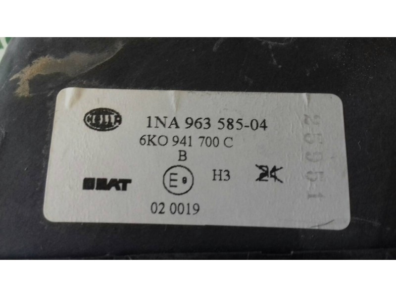 Recambio de faro antiniebla derecho para seat ibiza (6k1) select referencia OEM IAM 6K0941700C  