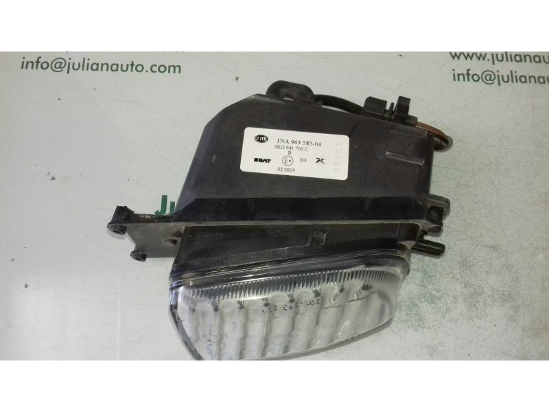 Recambio de faro antiniebla derecho para seat ibiza (6k1) select referencia OEM IAM 6K0941700C  