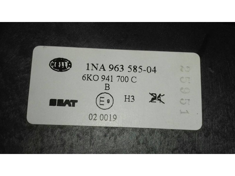 Recambio de faro antiniebla derecho para seat ibiza (6k1) select referencia OEM IAM 6K0941700C  