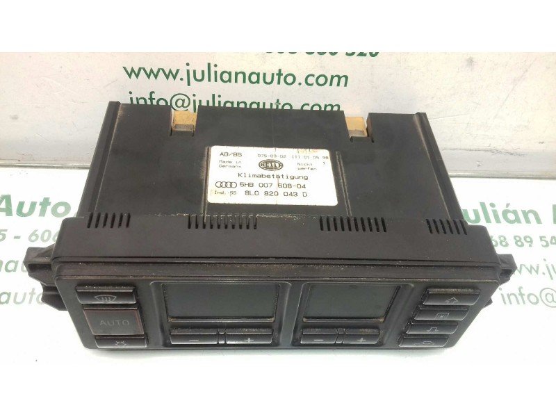 Recambio de mando climatizador para audi a4 berlina (b5) 2.5 tdi referencia OEM IAM 5HB00760804 8L0820043D HELLA