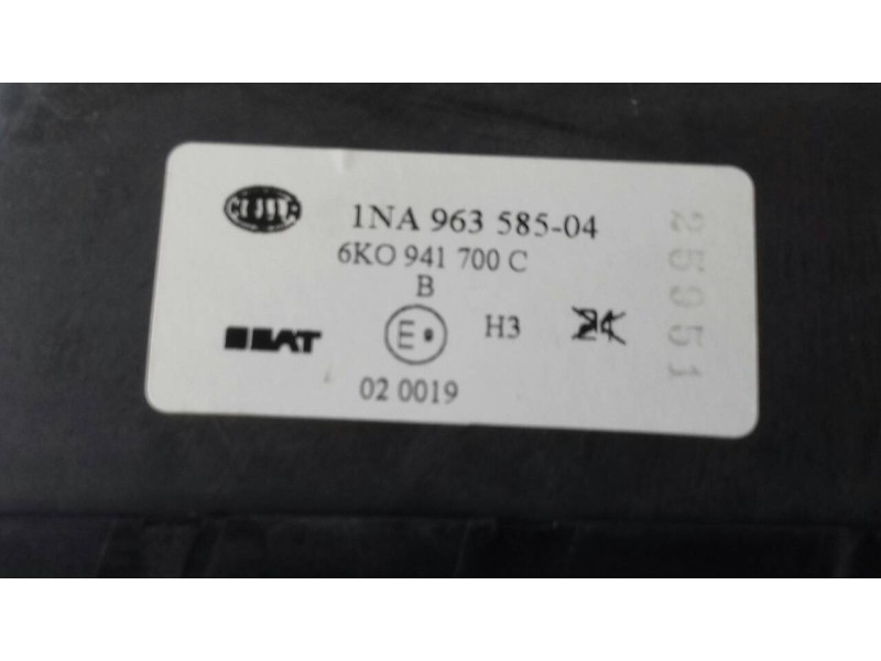 Recambio de faro antiniebla derecho para seat ibiza (6k1) select referencia OEM IAM 6K0941700C  
