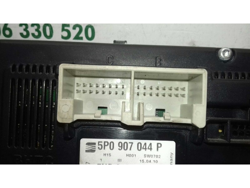 Recambio de mando climatizador para seat leon (1p1) reference copa referencia OEM IAM 5P0907044P 5HB01017010 