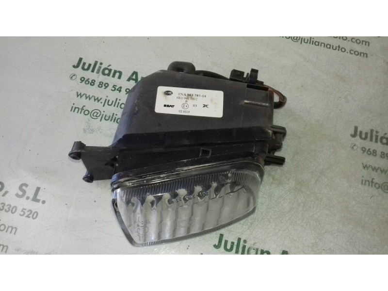 Recambio de faro antiniebla derecho para seat ibiza (6k1) select referencia OEM IAM 6K0941700C   Recambio de faro antiniebla derecho para seat ibiza (6k1) select referencia OEM IAM 6K0941700C