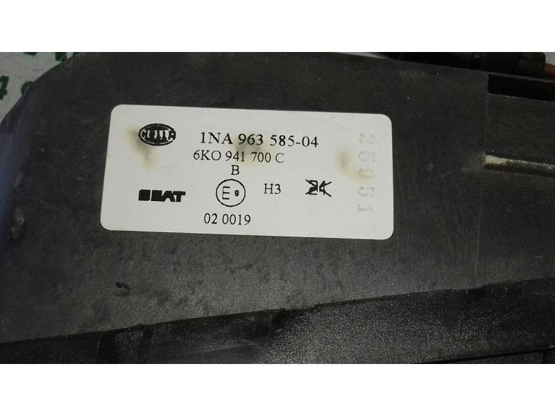 Recambio de faro antiniebla derecho para seat ibiza (6k1) select referencia OEM IAM 6K0941700C   Recambio de faro antiniebla derecho para seat ibiza (6k1) select referencia OEM IAM 6K0941700C