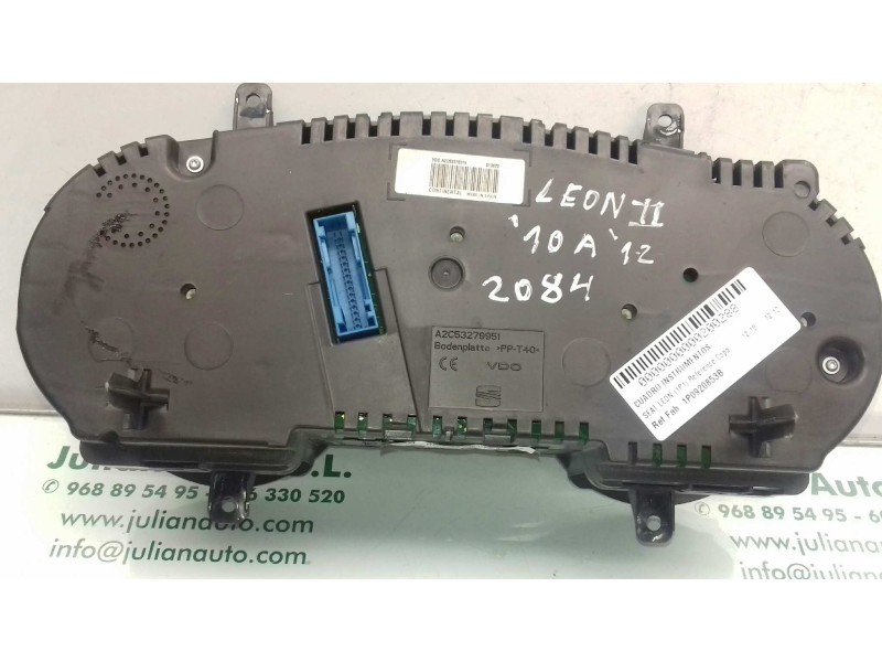 Recambio de cuadro instrumentos para seat leon (1p1) reference copa referencia OEM IAM 1P0920853B A2C53375374 