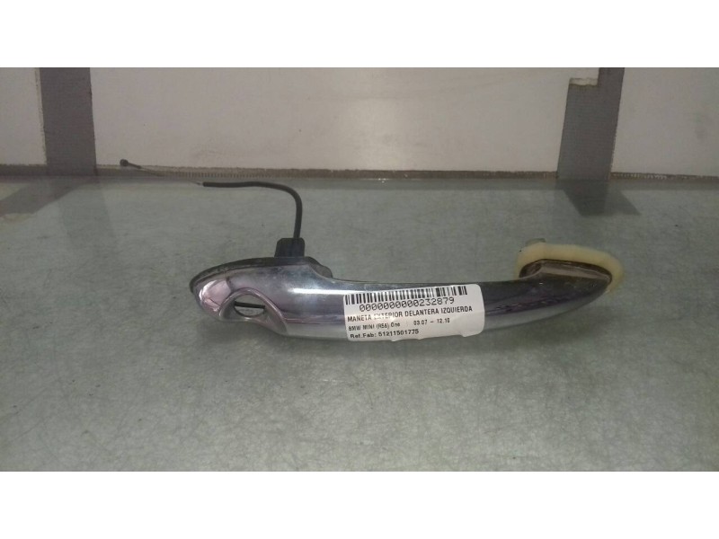 Recambio de maneta exterior delantera izquierda para bmw mini (r56) one referencia OEM IAM 51211501775 N0503219 