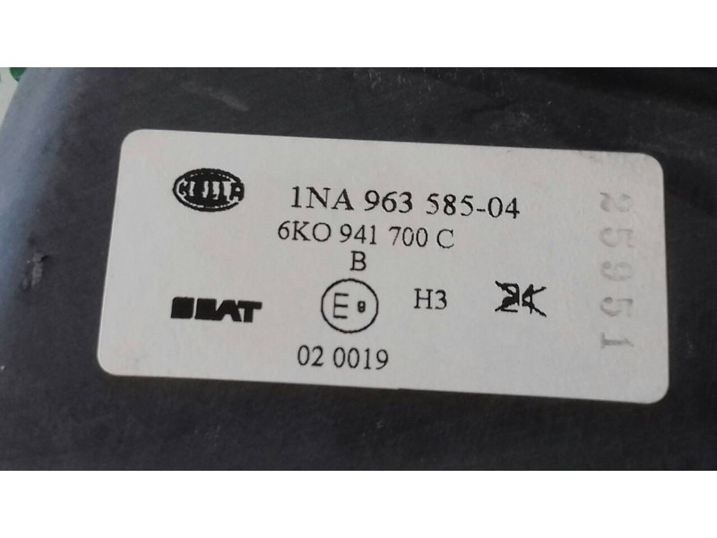 Recambio de faro antiniebla derecho para seat ibiza (6k1) select referencia OEM IAM 6K0941700C  