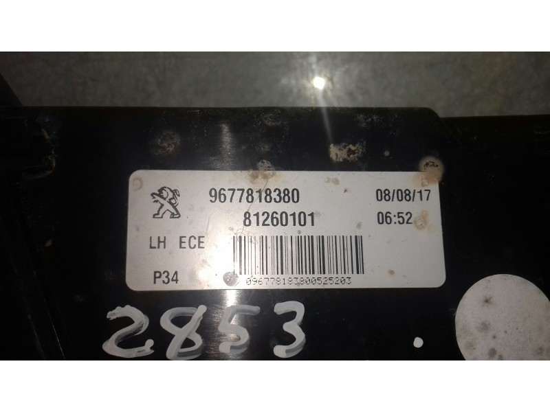 Recambio de piloto trasero izquierdo interior para peugeot 308 business line referencia OEM IAM 9677818380 81260101 