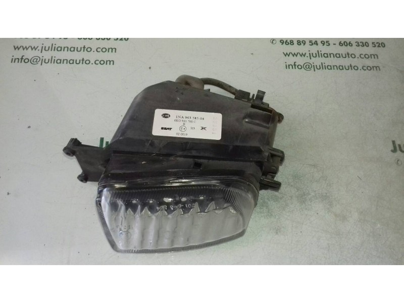 Recambio de faro antiniebla derecho para seat ibiza (6k1) select referencia OEM IAM 6K0941700C  