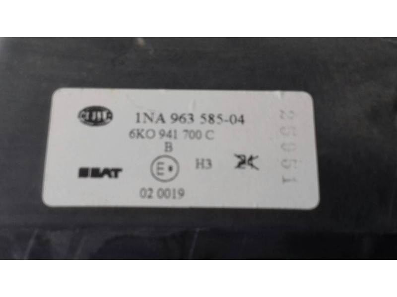 Recambio de faro antiniebla derecho para seat ibiza (6k1) select referencia OEM IAM 6K0941700C  