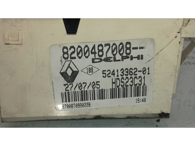 Recambio de mando climatizador para renault laguna ii (bg0) authentique referencia OEM IAM 8200487008 5241336201 DELPHI