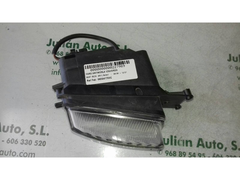 Recambio de faro antiniebla derecho para seat ibiza (6k1) select referencia OEM IAM 6K0941700C  