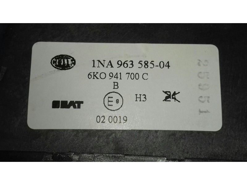Recambio de faro antiniebla derecho para seat ibiza (6k1) select referencia OEM IAM 6K0941700C  