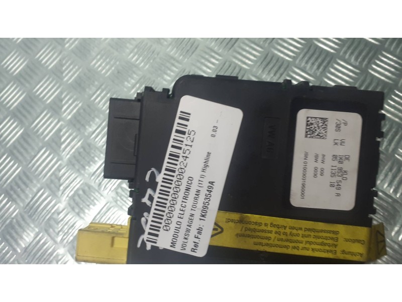 Recambio de modulo electronico para volkswagen touran (1t1) highline referencia OEM IAM 1K0953549A 05113510 COLUMNA