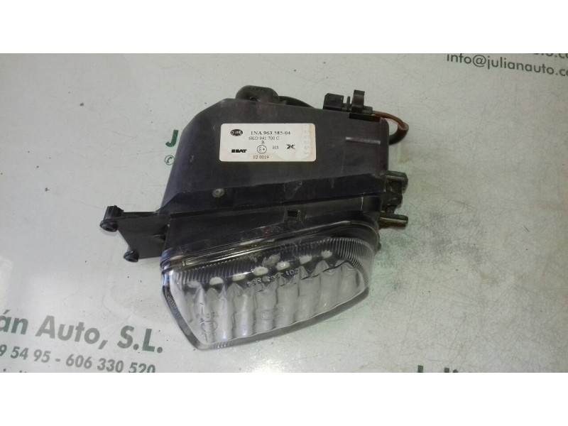 Recambio de faro antiniebla derecho para seat ibiza (6k1) select referencia OEM IAM 6K0941700C  