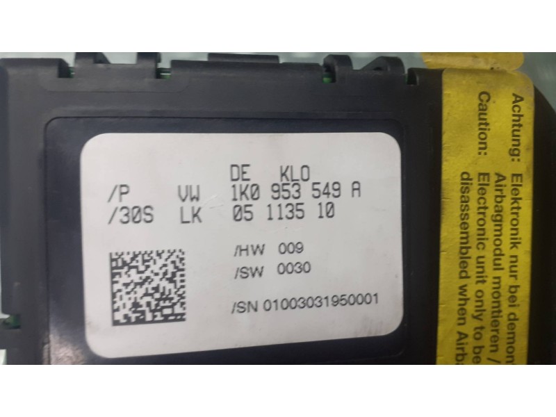Recambio de modulo electronico para volkswagen touran (1t1) highline referencia OEM IAM 1K0953549A 05113510 COLUMNA